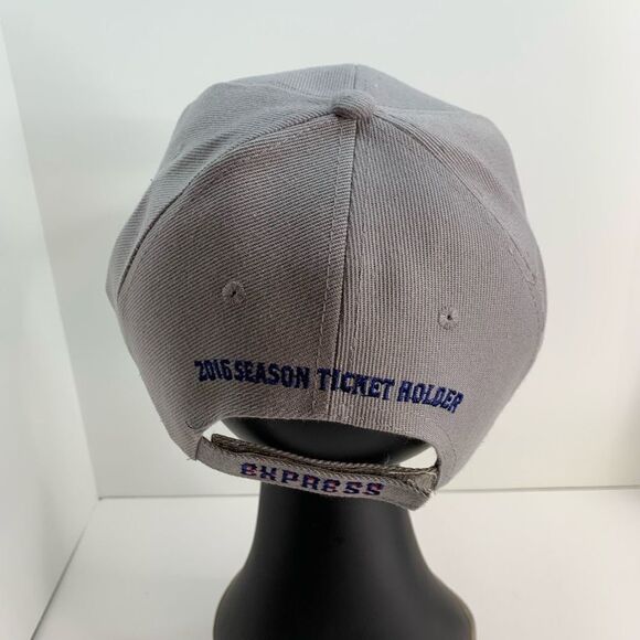Round Rock Express Snapback Hat Adult gray Texas Minor League Baseball‎ Cap 2016 - Picture 3 of 6